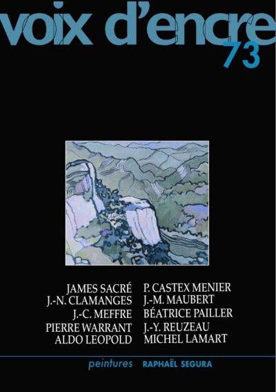revue Voix d'encre, numéro 73